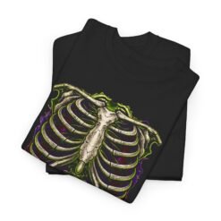 Gothic Skeleton Torso - Unisex T-Shirt – Cheap Easy Halloween Skeleton Costume - Image 9