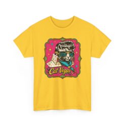 Cat Vegas – Unisex T-Shirt – The King Has Nine Lives