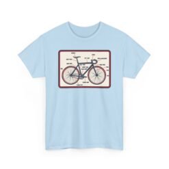 Know Your Bike – Unisex T-Shirt – Two-Wheeled Anatomy Lesson - Image 17