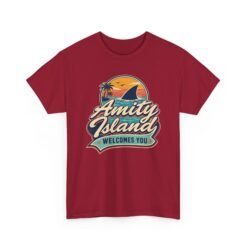 Amity Island Welcomes You – Unisex T-Shirt – Beaches Open, Probably - Image 20