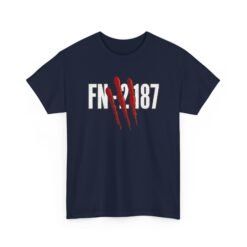 FN-2187 Red Handprint – Unisex T-Shirt – A Number With a Story - Image 27