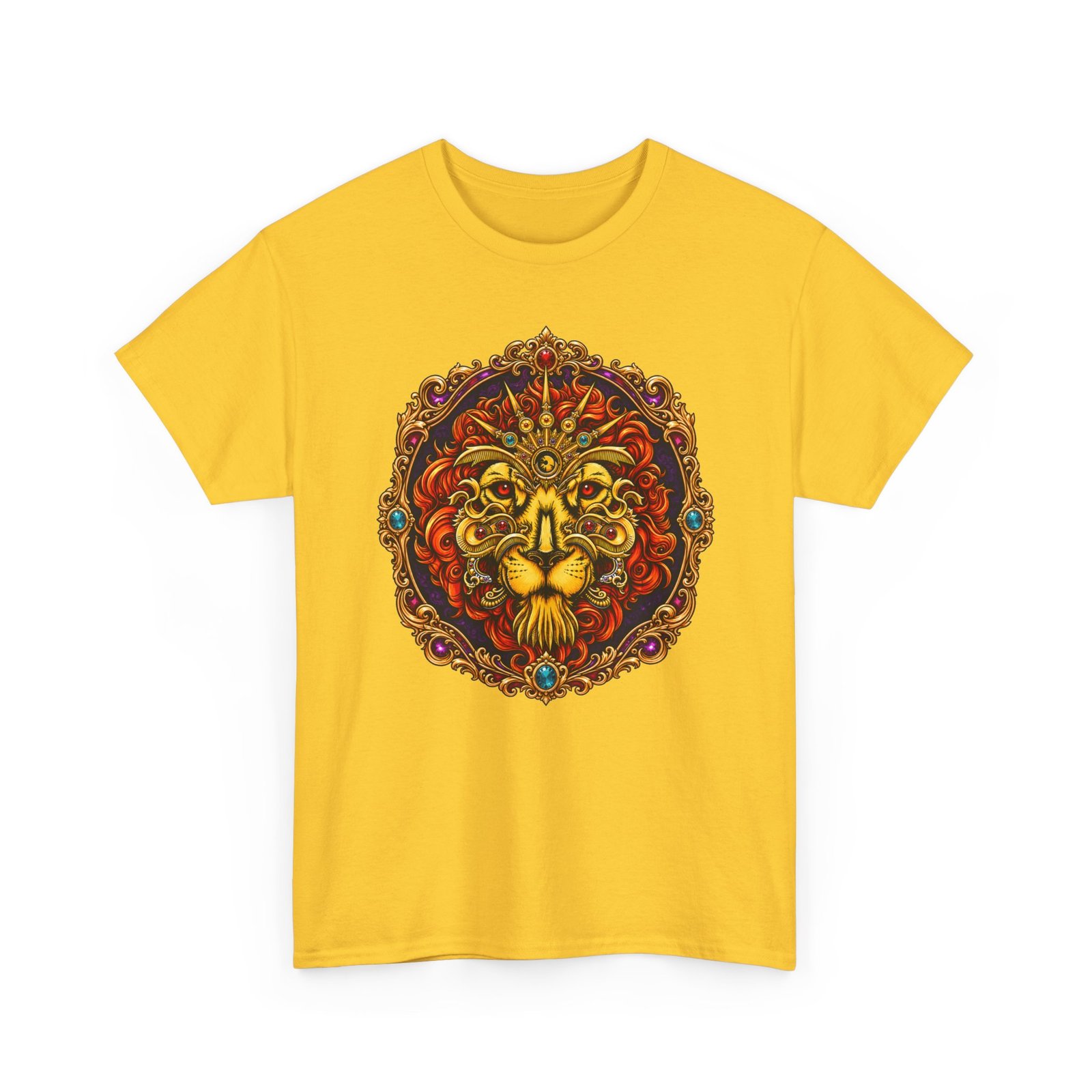 Lion Mask - Unisex T-Shirt – Wear the Spirit of the King - Image 21