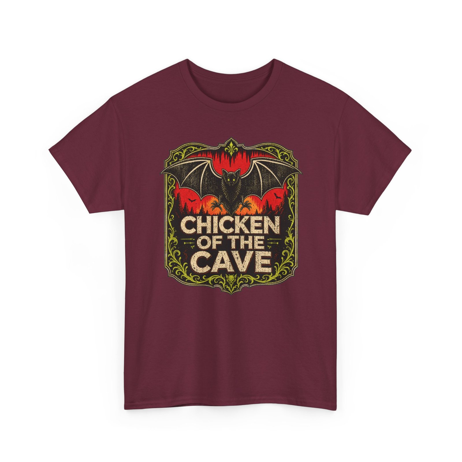 Chicken of the Cave – Unisex T-Shirt – Nature’s Original Night Chicken - Image 20