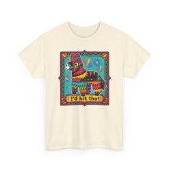 I’d Hit That – Unisex Funny Llama Piñata T-Shirt - Image 22