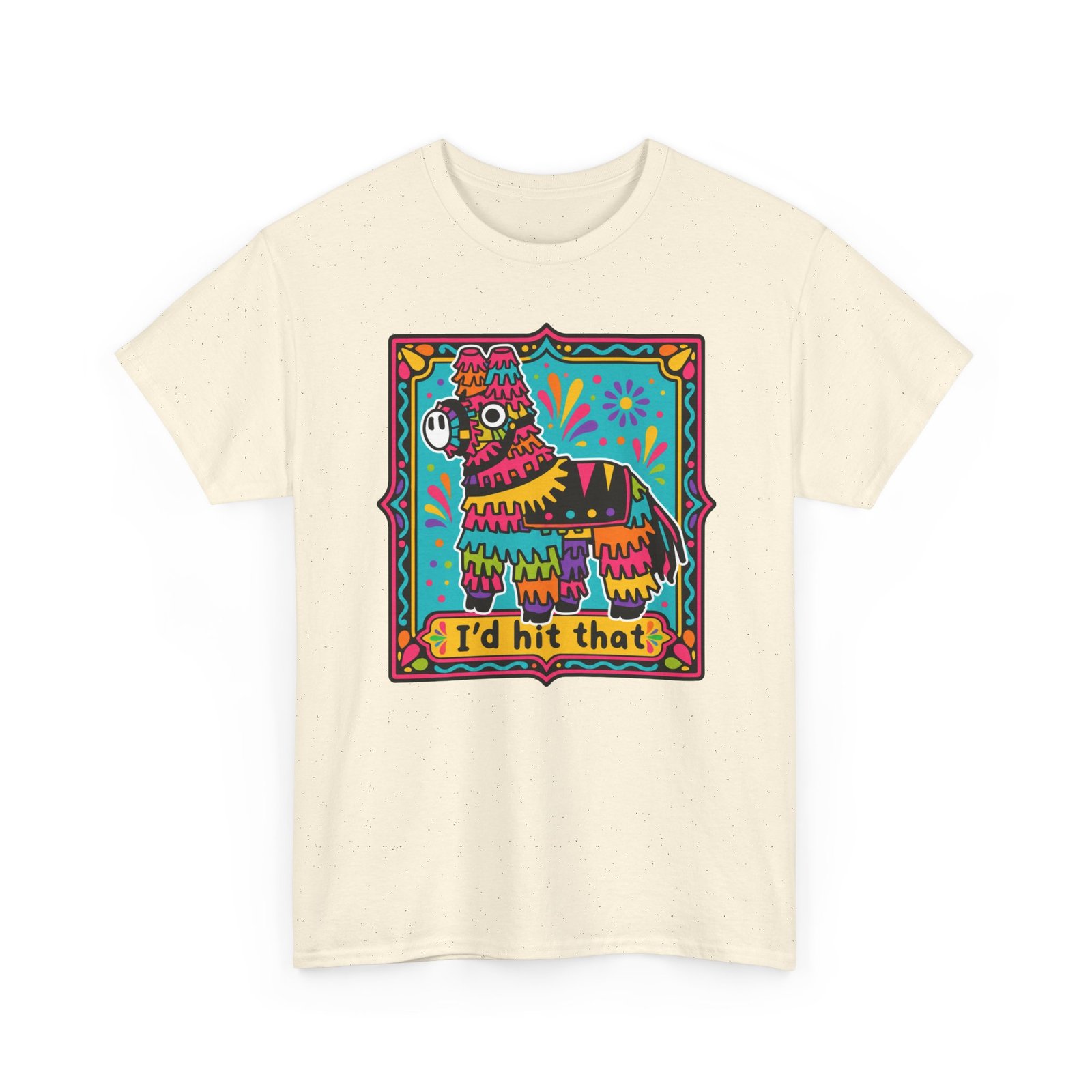 I’d Hit That – Unisex Funny Llama Piñata T-Shirt - Image 22
