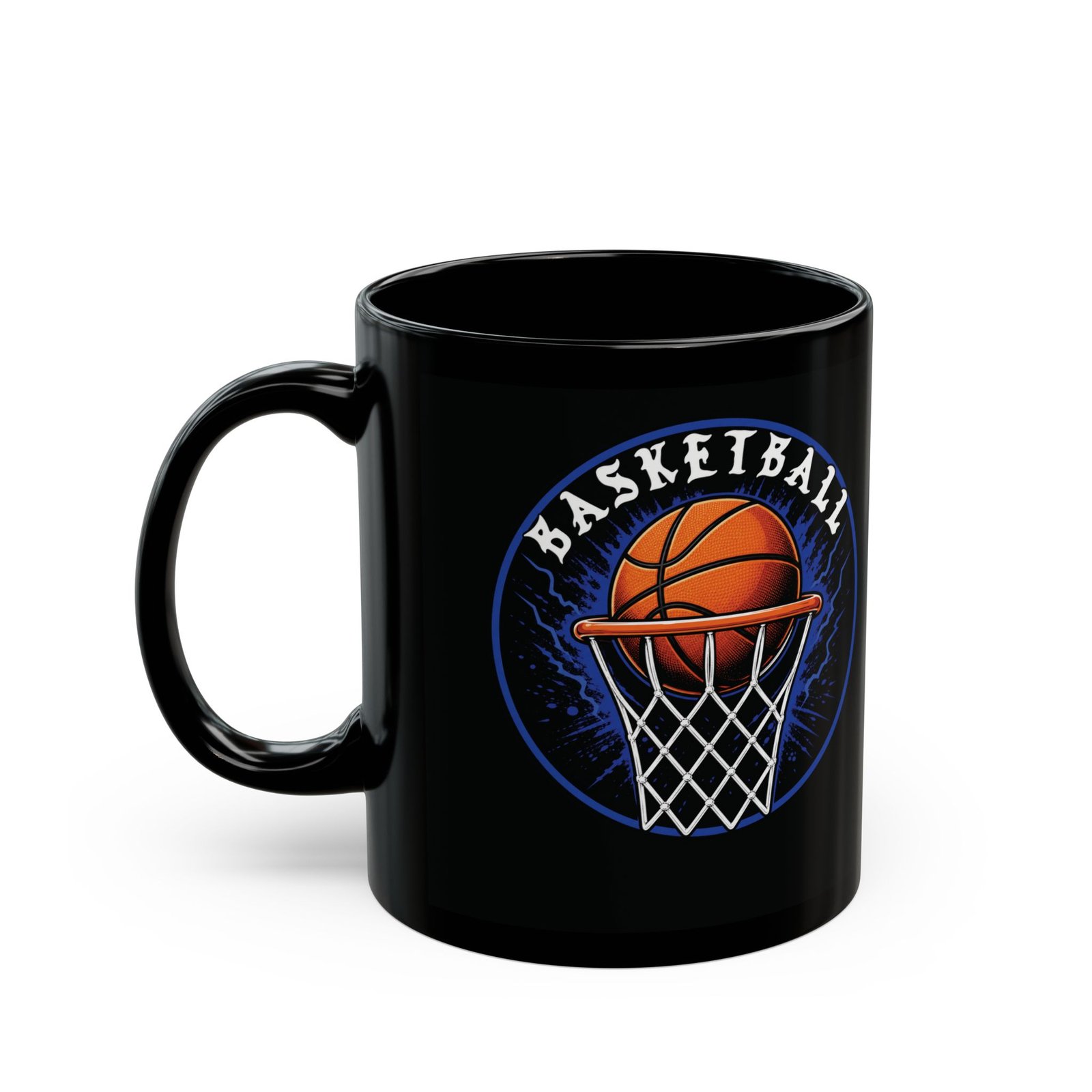Basketball – Black Mug – Fuel for the Court - Image 3