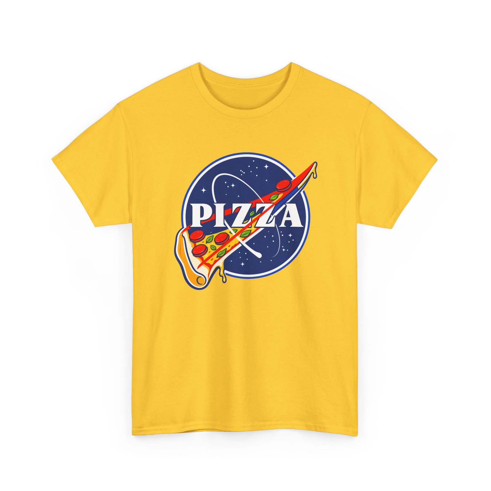Pizza Space Program - Unisex T-Shirt – Funny Pizza, Space and Astronomy - Image 13