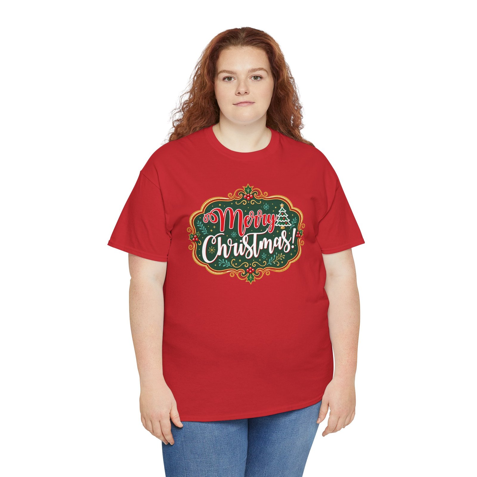 Merry Christmas - Unisex T-Shirt – Festive Vibes, Comfy Feels - Image 9