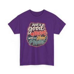 Good Mom With a Hood Playlist - Unisex T-Shirt – Sweet, Strong, and Droppin' Beats - Image 17