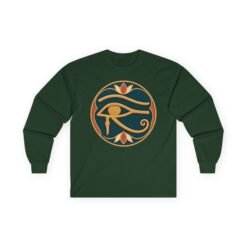 Eye of Horus - Unisex Long Sleeve T-Shirt – Ancient Egyptian Symbol, Timeless Style - Image 10