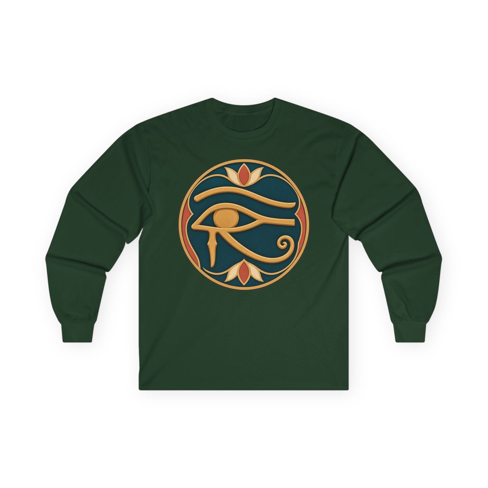 Eye of Horus - Unisex Long Sleeve T-Shirt – Ancient Egyptian Symbol, Timeless Style - Image 10