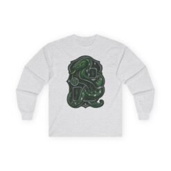 House of Snake – Ultra Cotton Long Sleeve T-Shirt – Wizarding School Ambition with a Clever Edge - Image 5