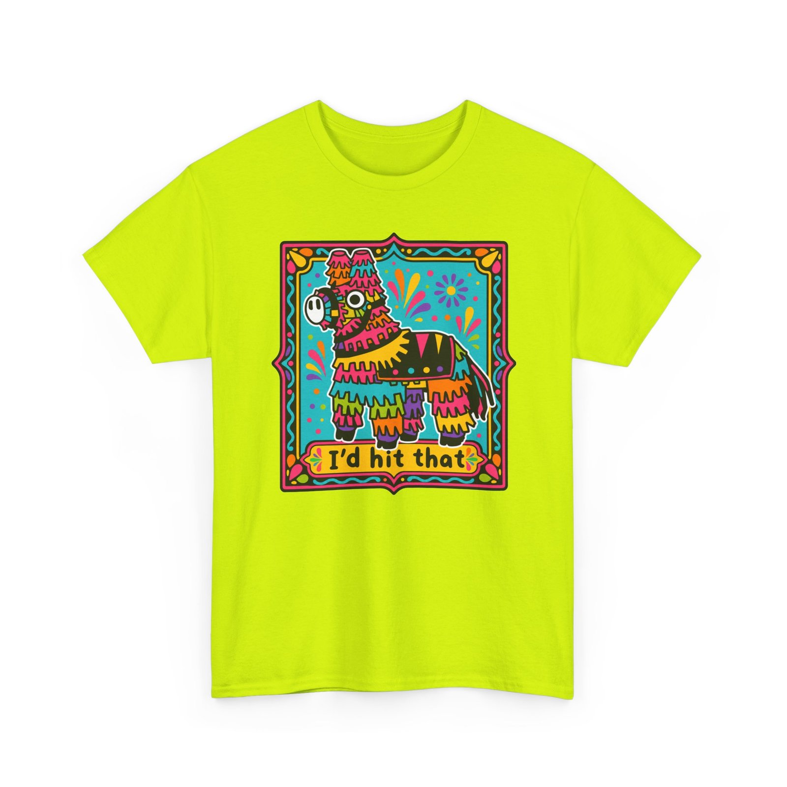 I’d Hit That – Unisex Funny Llama Piñata T-Shirt