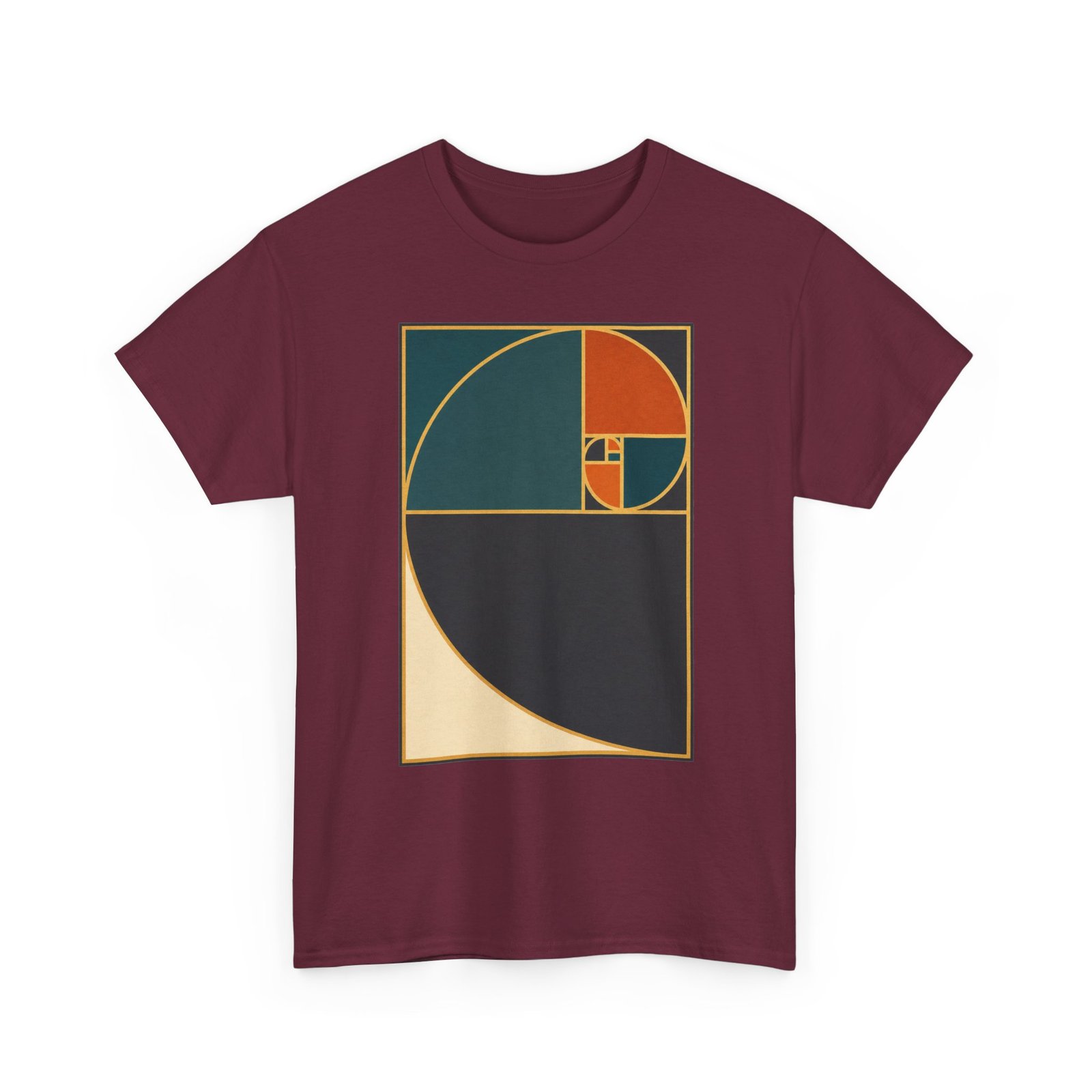 Golden Ratio Spiral – Unisex T-Shirt – Where Mathematics Meets Art - Image 10