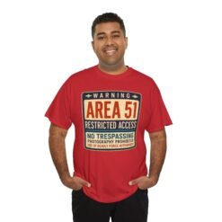 Area 51 Restricted Access - Unisex T-Shirt – Keep Out (Unless You're from Space) - Image 6