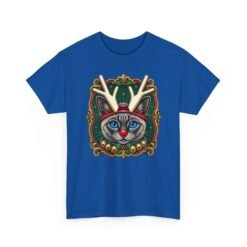 Rudolph the Reindeer Cat Unisex T-Shirt – Purr-fectly Festive Feline Fun - Image 16