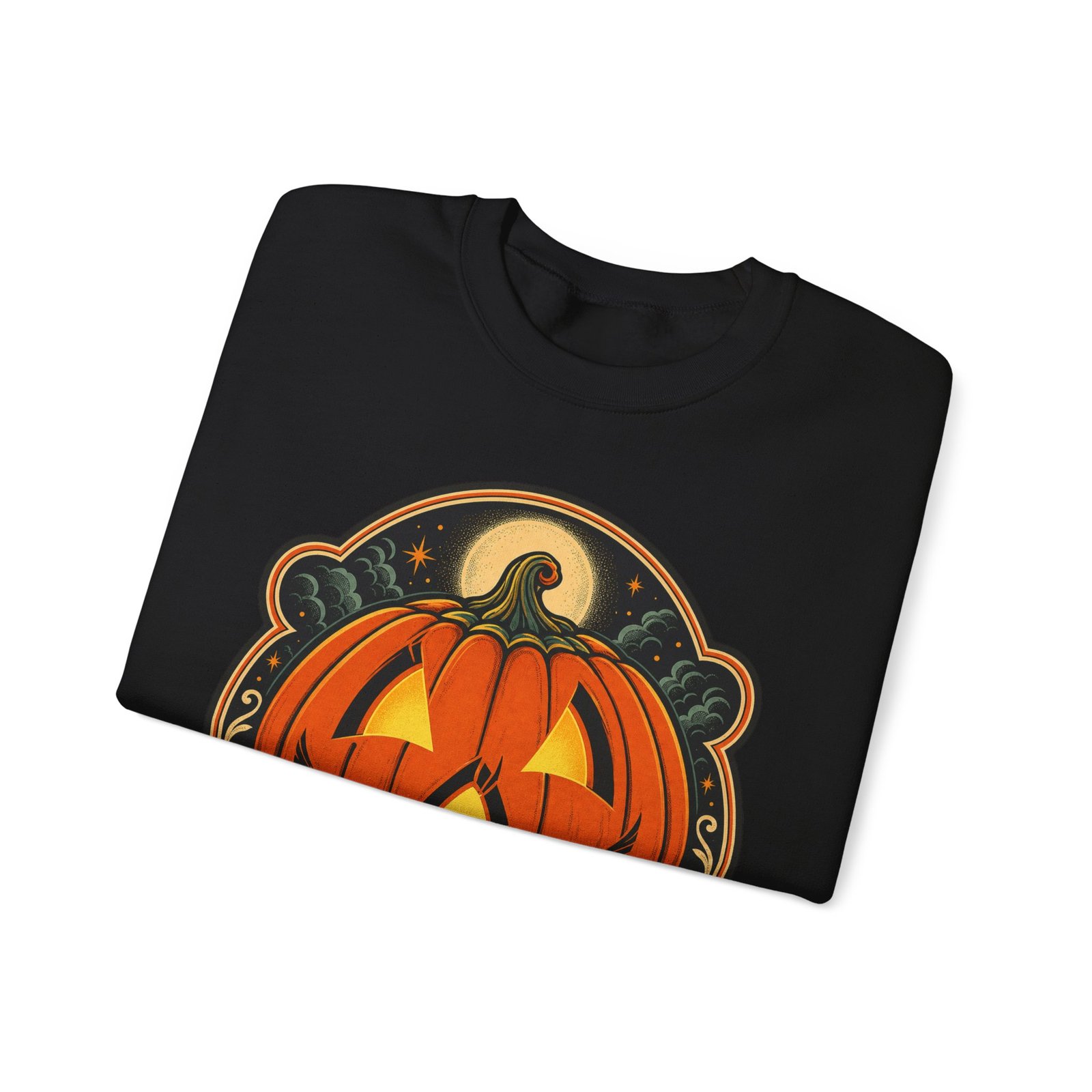 Jack O’ Lantern – Unisex Sweatshirt – Light Up the Night - Image 3