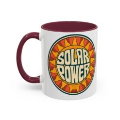 Solar Power – Color Accent Mug – Renewable Morning Energy - Image 16