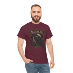 Nevermore – Unisex T-Shirt – Gothic Literature, Raven and Edgar Allan Poe - Image 8