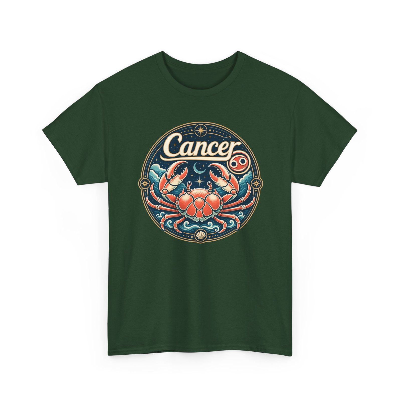 Cancer Zodiac - Unisex T-Shirt - Cosmic Crab Vibes - Image 14