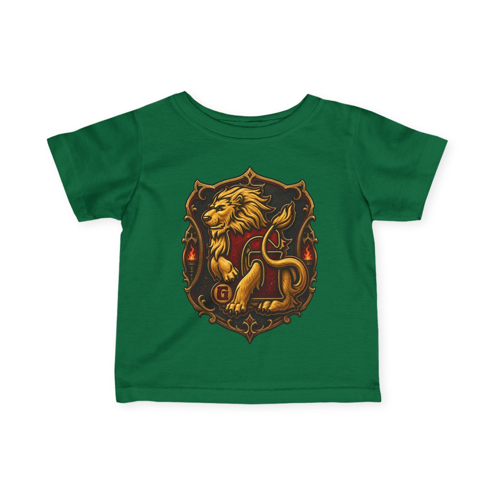 House of Lion – Toddler T-Shirt – Little Wizard, Big Courage - Image 4