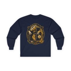 House of Badger – Ultra Cotton Unisex Long Sleeve T-Shirt – Wizarding School Pride - Image 11