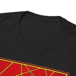 Black Widow – Unisex T-Shirt – Deadly Icon, Comic Book Style - Image 4