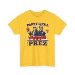 Party Like a Prez – Unisex T-Shirt – Founding Fathers Gone Wild - Image 13
