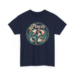 Pisces Zodiac - Unisex T-Shirt – Dream Deep, Flow Freely - Image 19