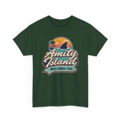 Amity Island Welcomes You – Unisex T-Shirt – Beaches Open, Probably - Image 14