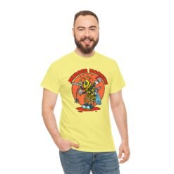 Murder Hornets - Unisex T-Shirt – Funny Retro Hornet Mascot and Dark Humor - Image 8