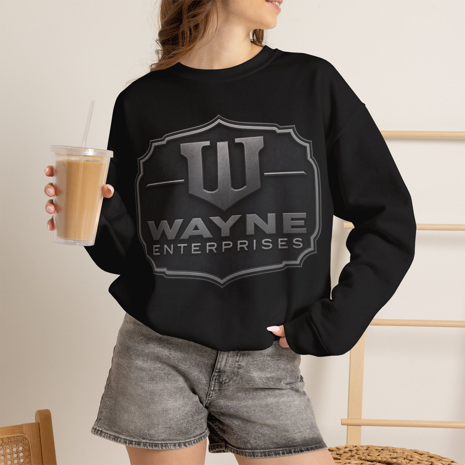 Wayne Enterprises – Unisex Sweatshirt – Gotham Employee Edition - Image 3