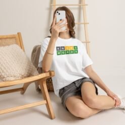 KNOWS WORDS - Unisex T-Shirt – Funny Word Puzzle, Vocabulary and Word Nerd - Image 11