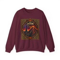 Mount Doom and Eye of Sauron – Unisex Sweatshirt – Dark Middle-earth Style - Image 14