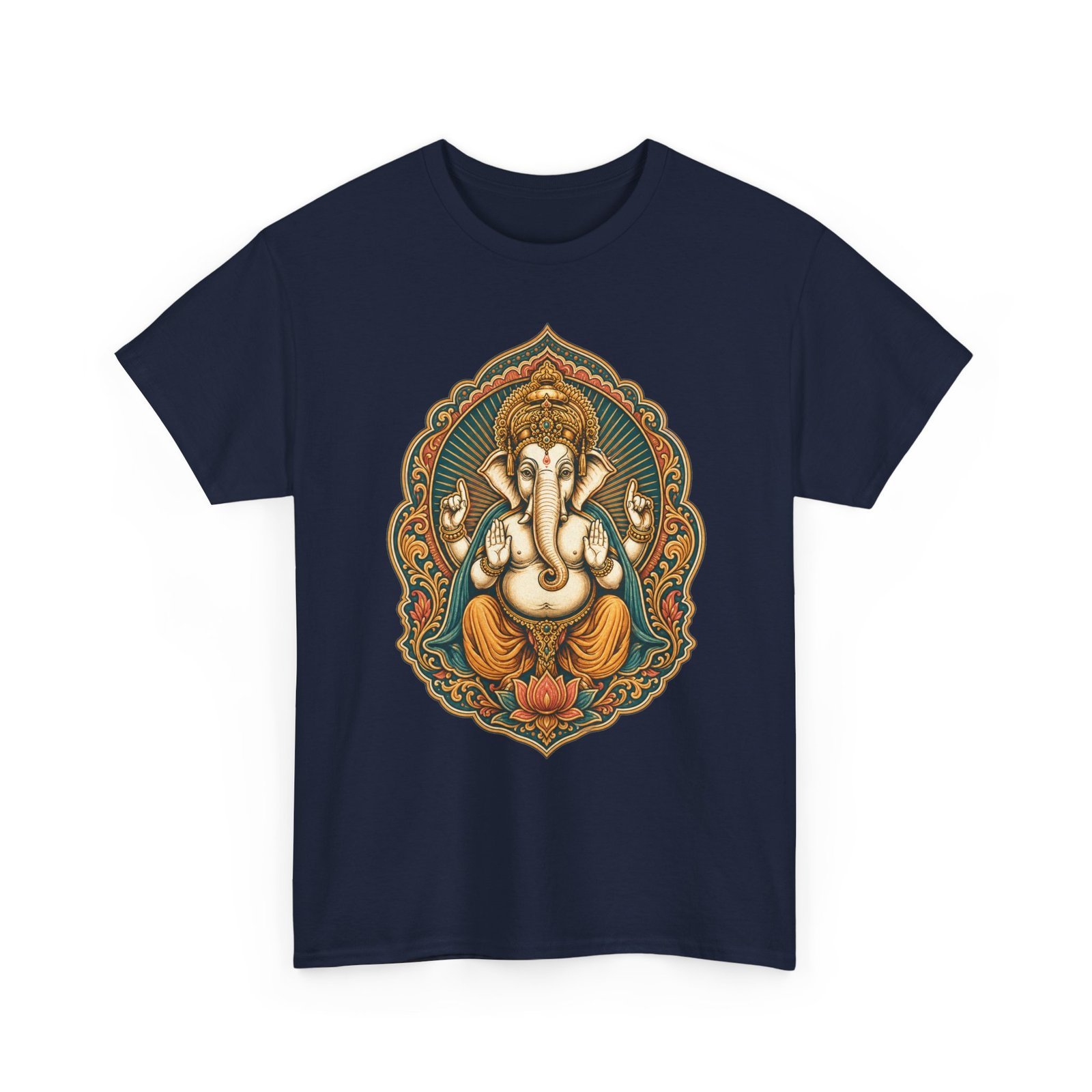 Lord Ganesha – Unisex T-Shirt – Wisdom, New Beginnings & Timeless Symbolism - Image 14