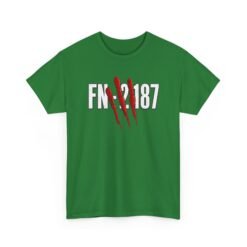 FN-2187 Red Handprint – Unisex T-Shirt – A Number With a Story - Image 21
