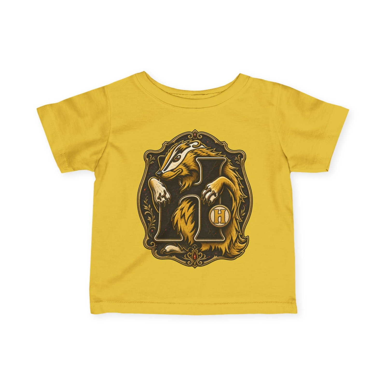House of Badger – Toddler T-Shirt – Little Wizard, Big House Pride - Image 13