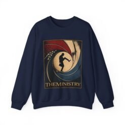 Licensed to Walk Silly - Unisex Sweatshirt – Monty Python Ministry of Silly Walks 007 Mashup - Image 13