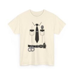Police Officer - Unisex T-Shirt – Easy Funny Cop Halloween Costume - Image 16