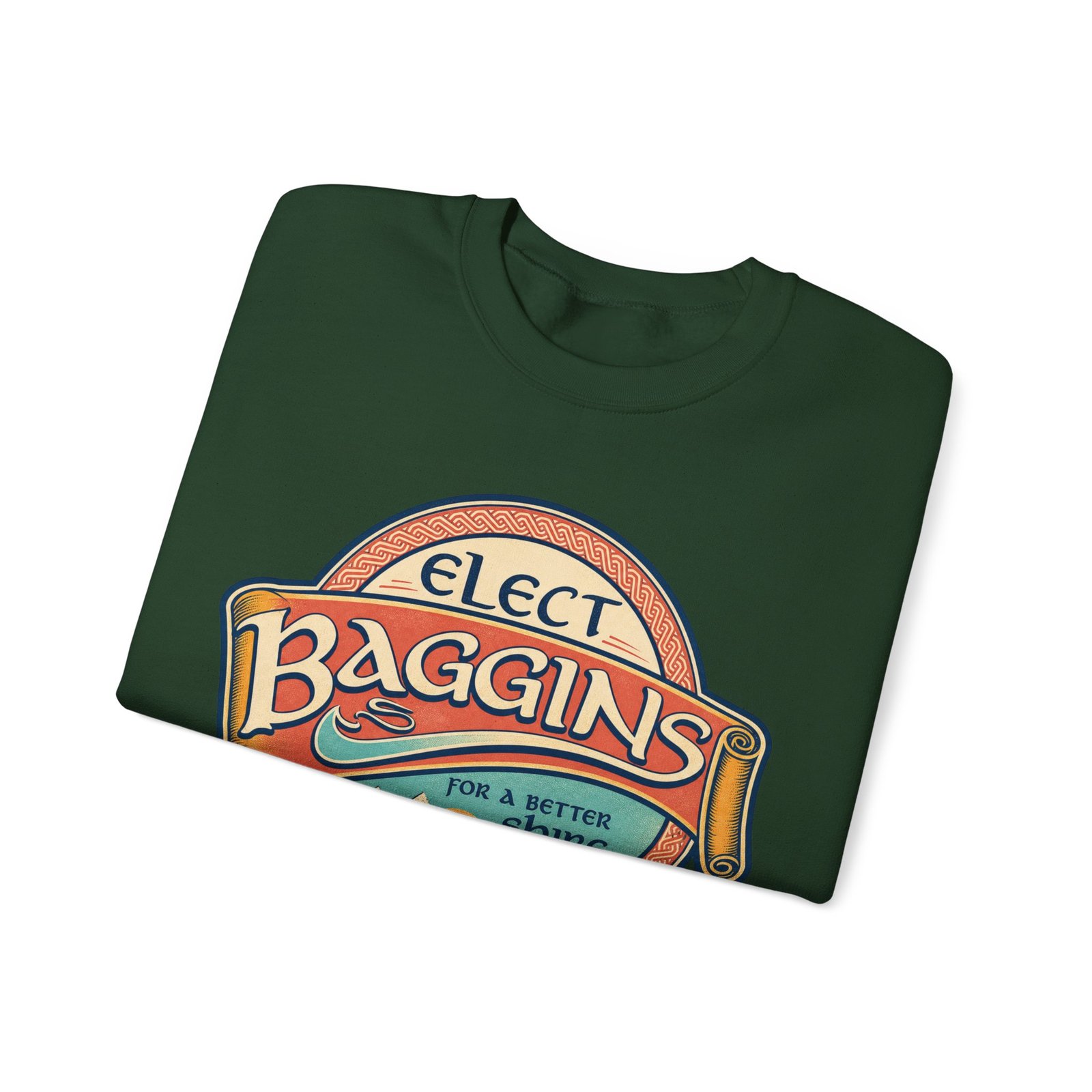 Elect Baggins for The Shire - Unisex Sweatshirt – Campaign in Comfort - Image 3