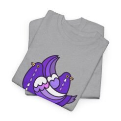 Purple Doves Crying – Unisex T-Shirt – Some Feelings Need No Explanation - Image 4