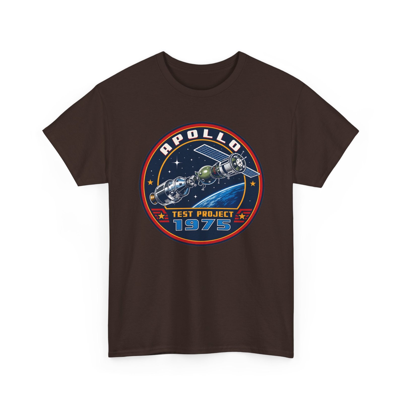 Apollo–Soyuz Test Project 1975 – Unisex T-Shirt – The Handshake in Space - Image 14