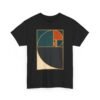 Golden Ratio Spiral – Unisex T-Shirt – Where Mathematics Meets Art