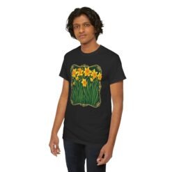 Daffodils – Unisex T-Shirt – Bloom with Bright Energy - Image 11