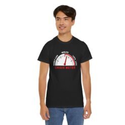 Midlife Crisis Meter – Unisex T-Shirt – Approaching the Red Zone - Image 13
