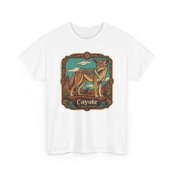 COYOTE (Canis latrans) – Unisex T-Shirt – Wild, Wily & Remarkably Adaptable