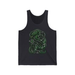 House of Snake – Unisex Jersey Tank Top – Cool Wizarding School Strategy - Image 3