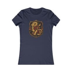 House of Lion – Women’s T-Shirt – Bold Heart, Wizarding School Courage - Image 15