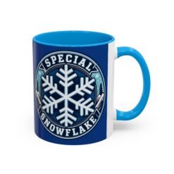 Special Snowflake – Color Accent 11oz or 15oz Mug – Uniquely Caffeinated - Image 7