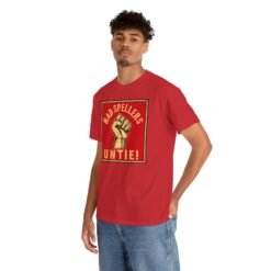 Bad Spellers Untie! – Unisex T-Shirt – Power to the Typo People - Image 8